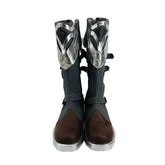 Genshin Impact Diluc Crimson Dawn Cos Shoes - Authentic Anime Cosplay Footwear - Halloweez